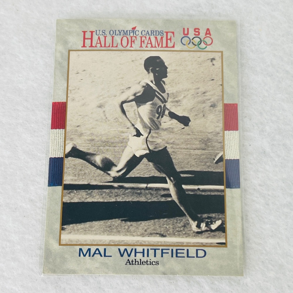 1991 Impel US Olympic Hall of Fame Mal Whitfield Athletics Trading Card #39
